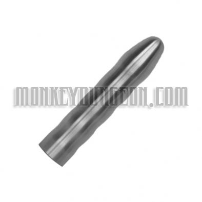 ripple stainless steel dildo